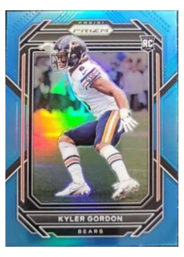 2022 Panini Prizm Base Set Kyler Gordon #385 card