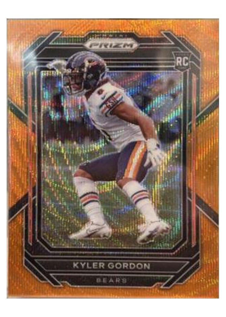 2022 Panini Prizm Base Set Kyler Gordon #385 card