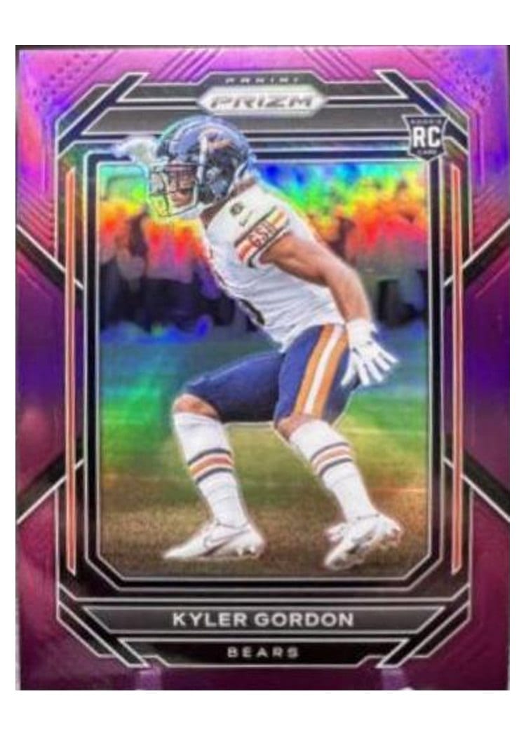 2022 Panini Prizm Base Set Kyler Gordon #385 card
