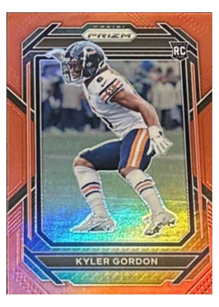 2022 Panini Prizm Base Set Kyler Gordon #385 card