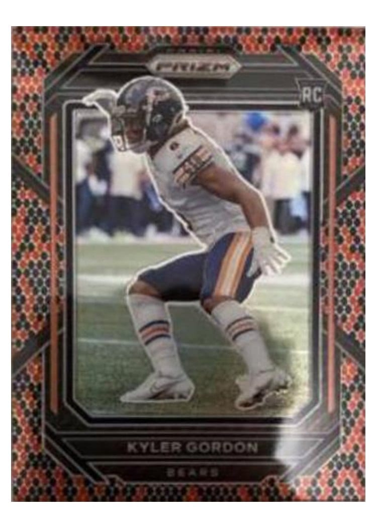 2022 Panini Prizm Base Set Kyler Gordon #385 card