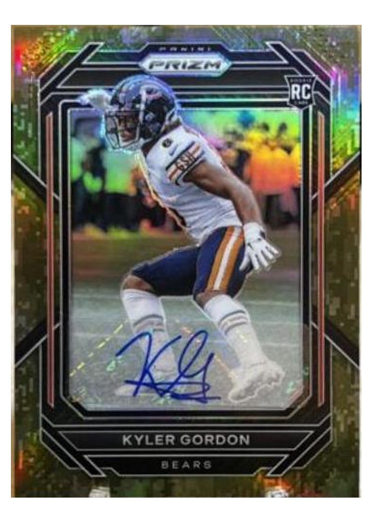 2022 Panini Prizm Base Set Kyler Gordon #385 card