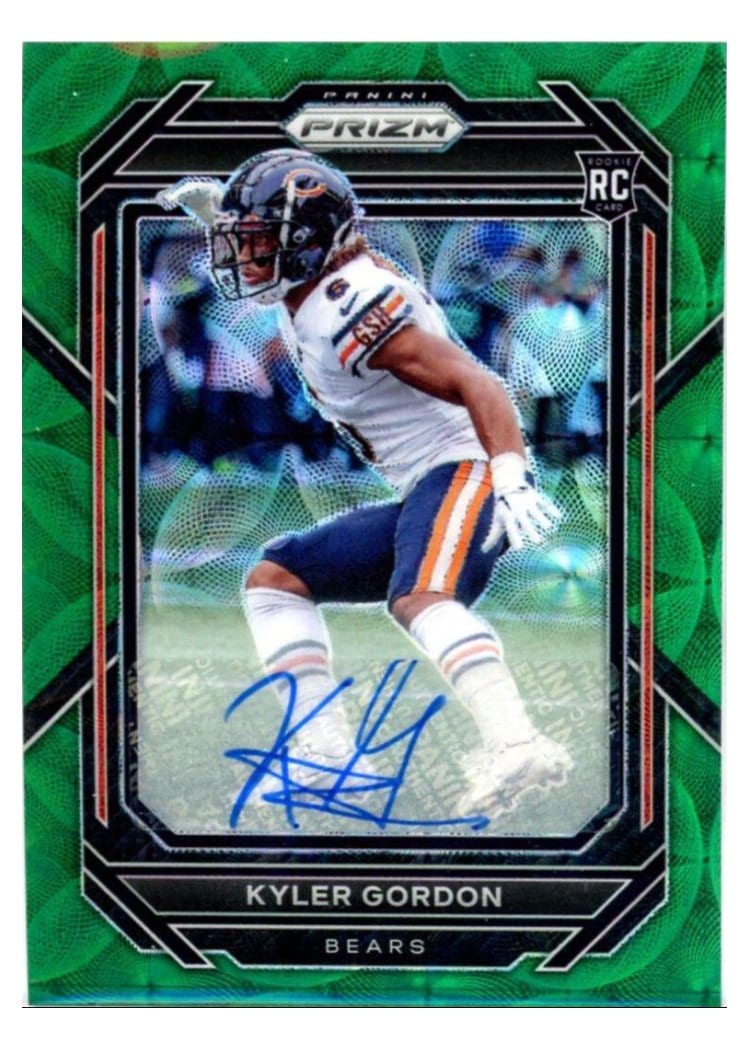 2022 Panini Prizm Base Set Kyler Gordon #385 card