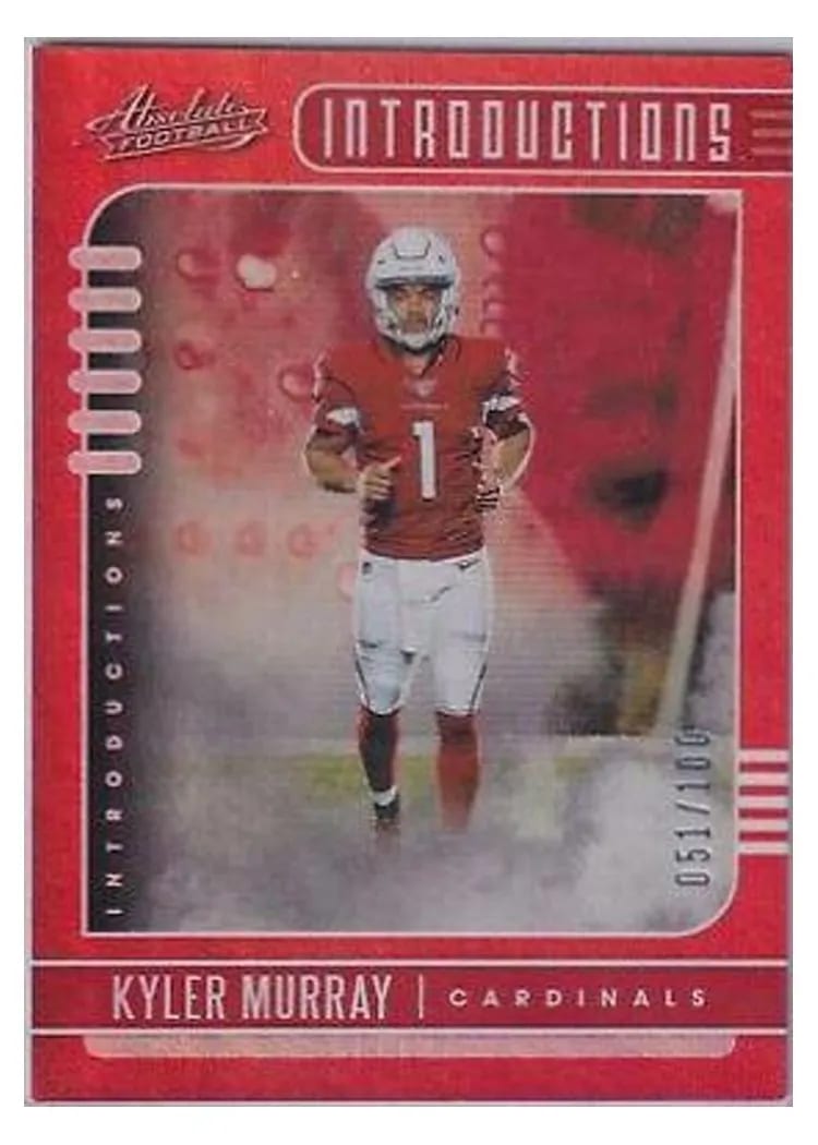 2019 Panini Absolute Introductions Kyler Murray #13 card