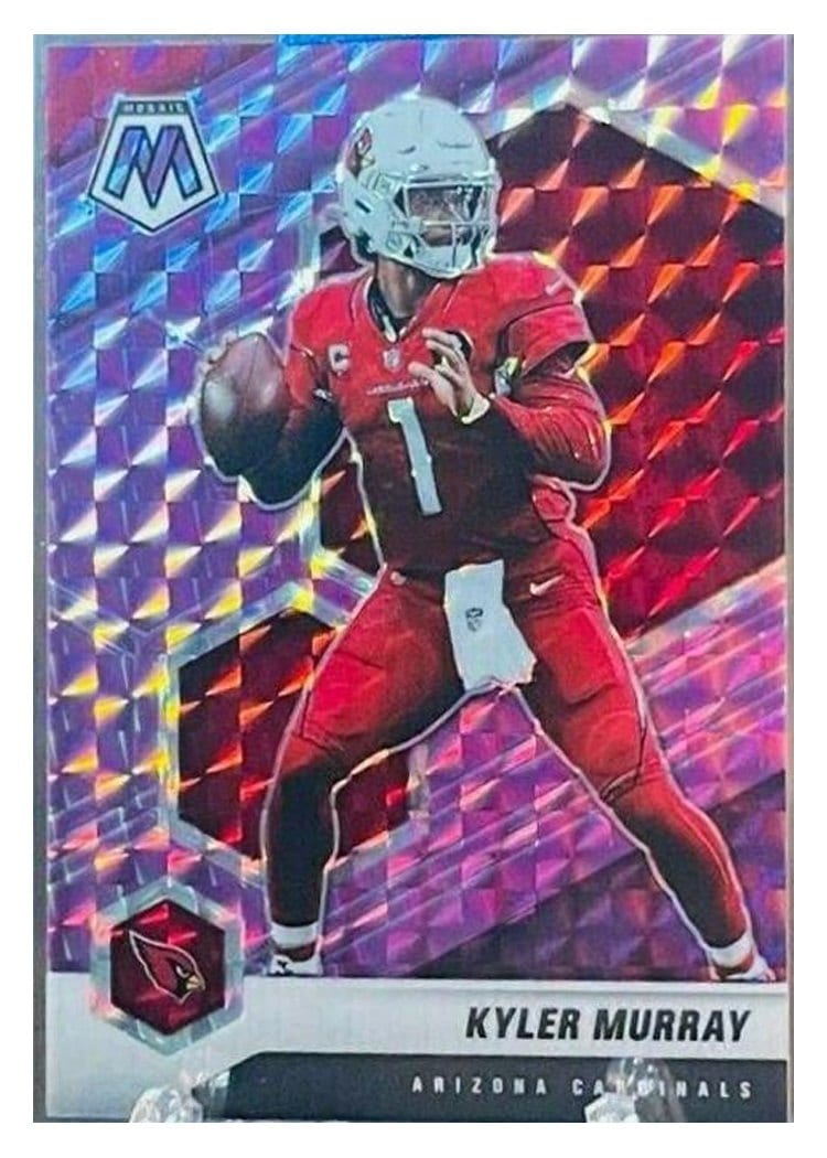 2021 Panini Mosaic Base Set Kyler Murray Purple Mosaic #8 card