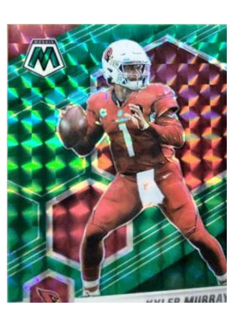 2021 Panini Mosaic Base Set Kyler Murray Green Mosaic #8 card