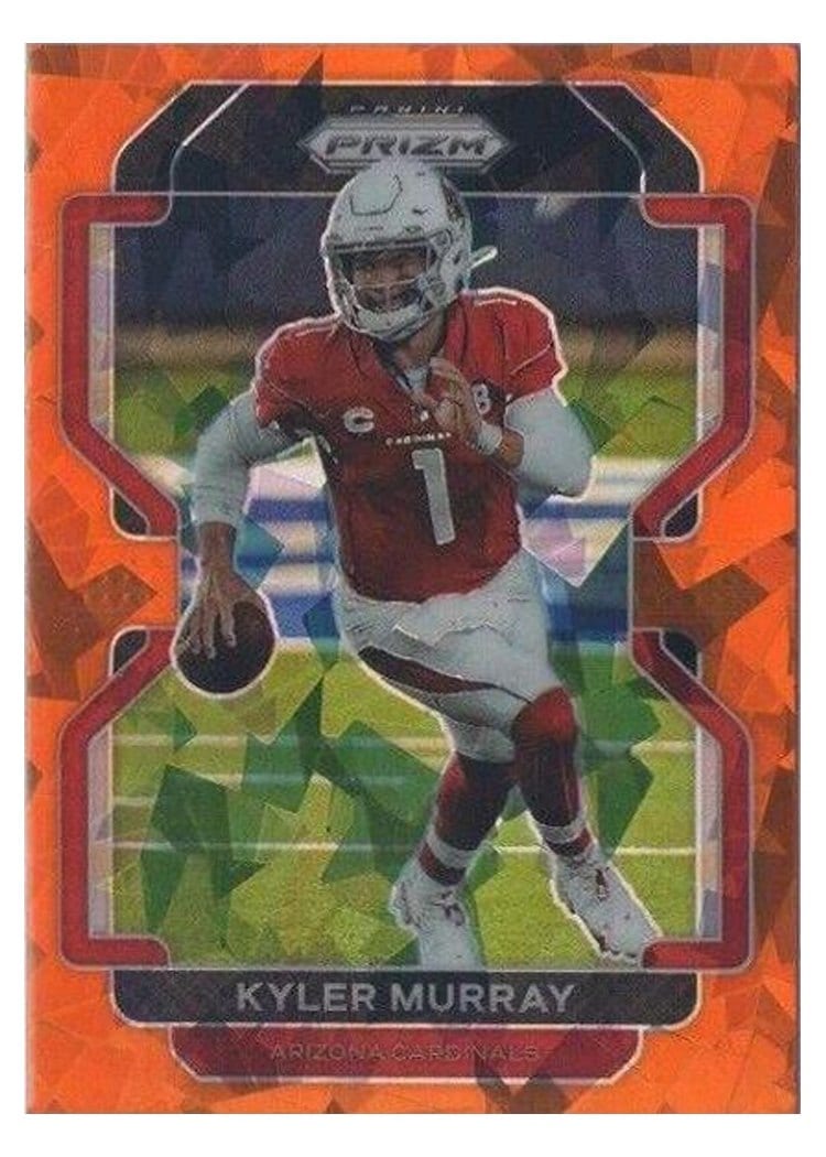 2021 Panini Prizm Base Set Kyler Murray #76 card