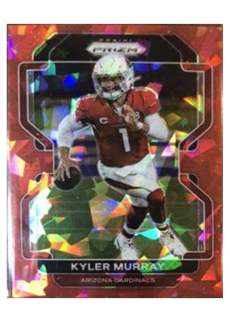 2021 Panini Prizm Base Set Kyler Murray Red Ice Prizm #76 card