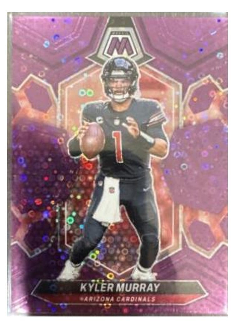 2024 Panini Mosaic Base Set Kyler Murray No Huddle Purple #1 card