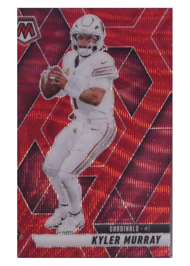 2025 Panini Mosaic Base Set Kyler Murray #104 card