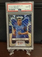 2018 Panini Prizm World Cup Kylian Mbappe #80 card