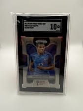 2018 Panini Prizm World Cup Kylian Mbappe Silver Prizm #80 card