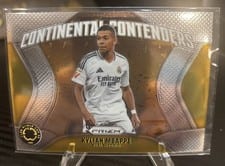 2025 Panini Prizm FIFA Club World Cup Continental Contenders Kylian Mbappe #24