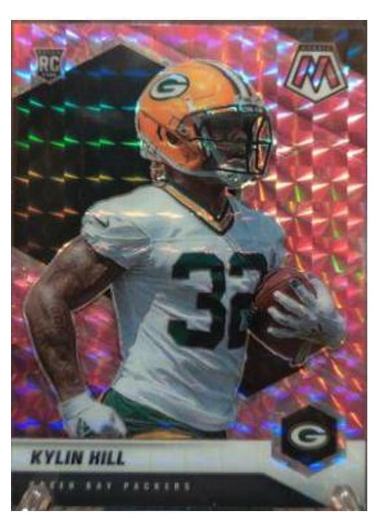 2021 Panini Mosaic Base Set Kylin Hill #374 card