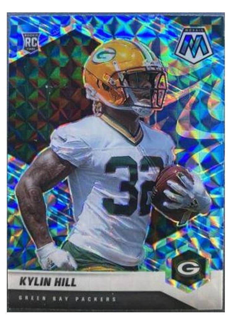2021 Panini Mosaic Base Set Kylin Hill #374 card