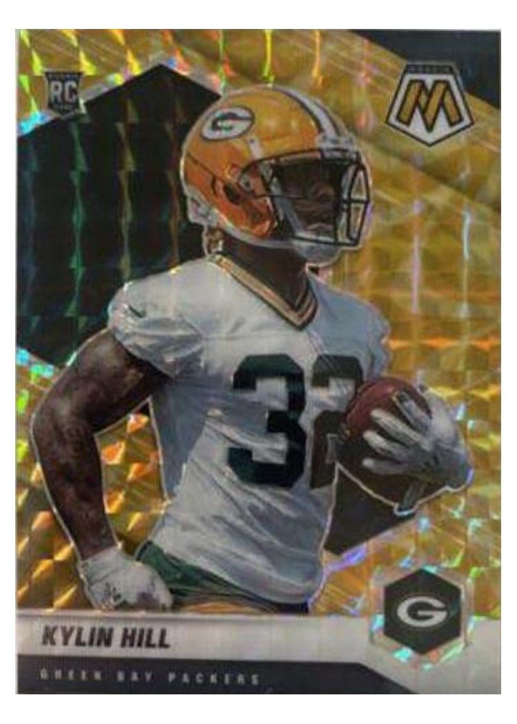 2021 Panini Mosaic Base Set Kylin Hill #374 card