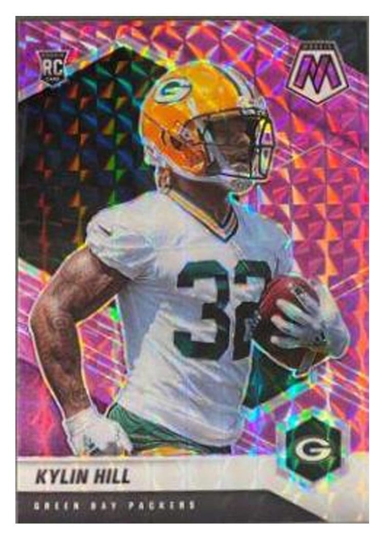 2021 Panini Mosaic Base Set Kylin Hill #374 card
