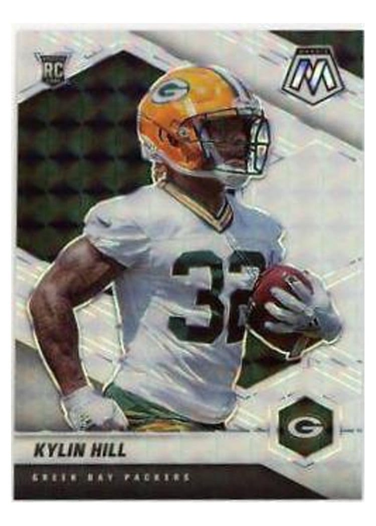 2021 Panini Mosaic Base Set Kylin Hill #374 card