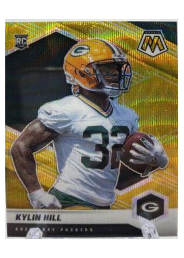 2021 Panini Mosaic Base Set Kylin Hill #374 card