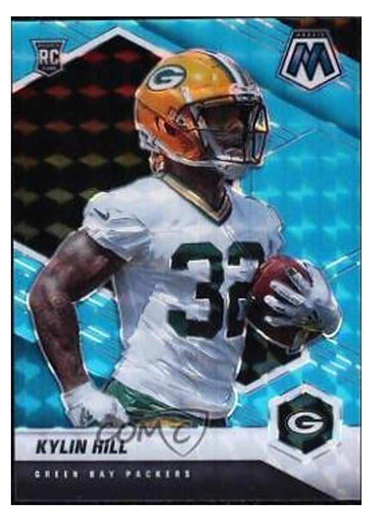 2021 Panini Mosaic Base Set Kylin Hill #374 card
