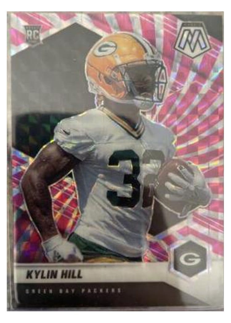 2021 Panini Mosaic Base Set Kylin Hill #374 card
