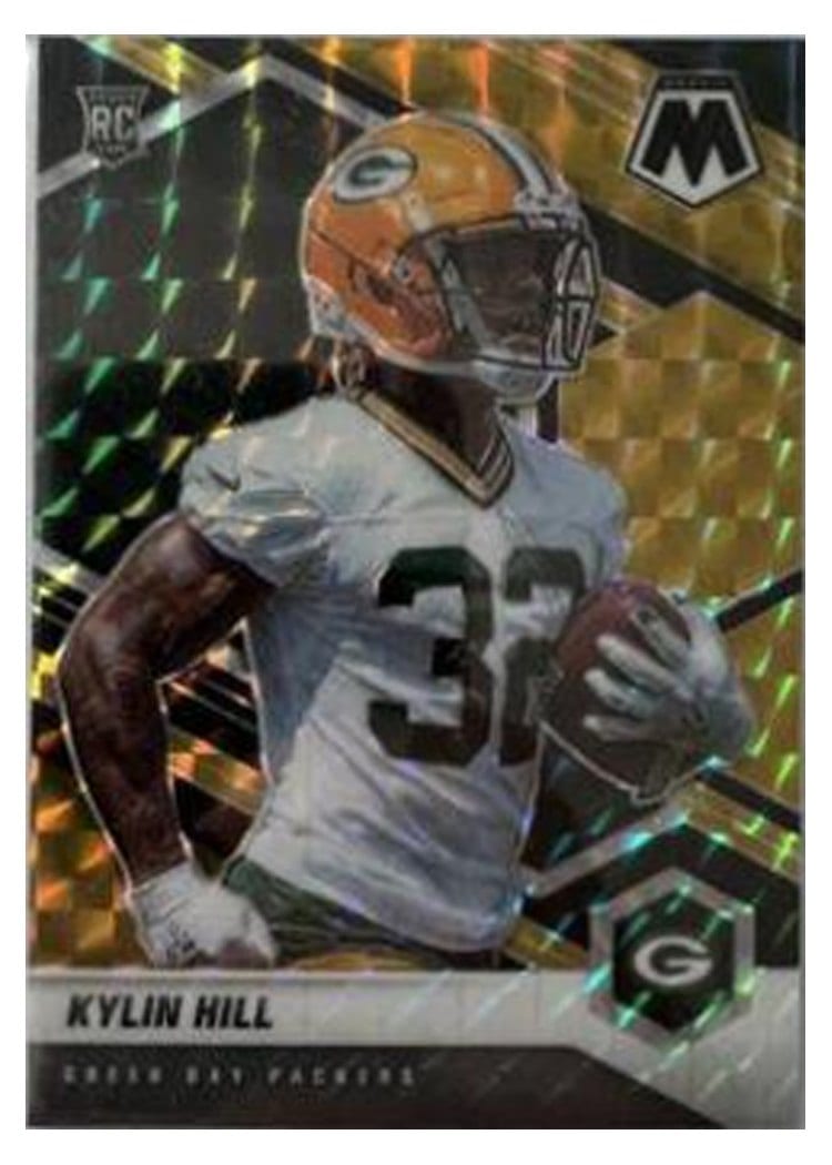 2021 Panini Mosaic Base Set Kylin Hill #374 card