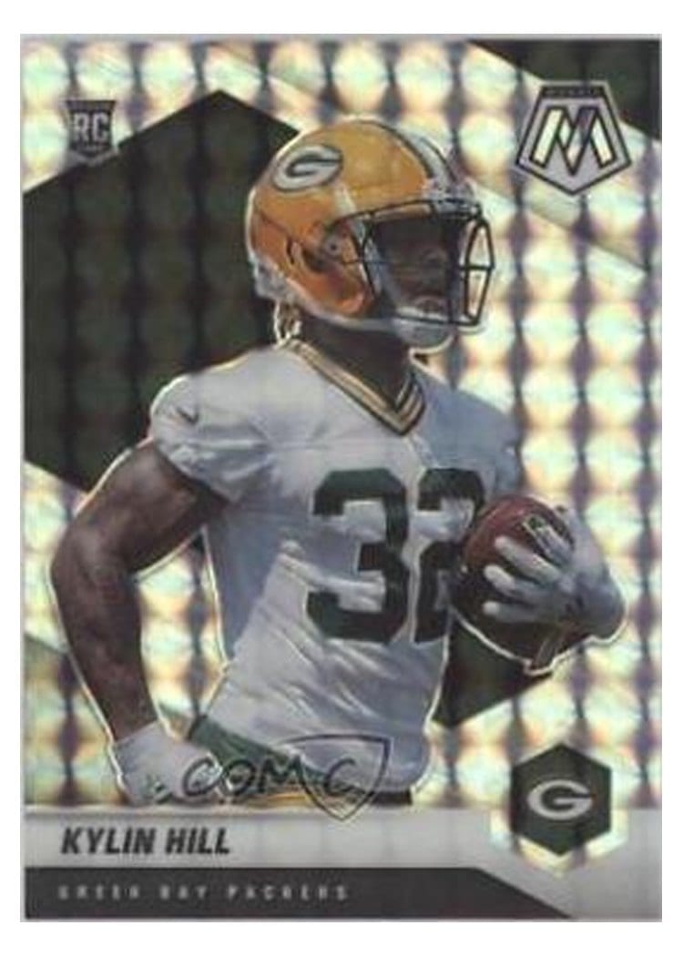 2021 Panini Mosaic Base Set Kylin Hill #374 card