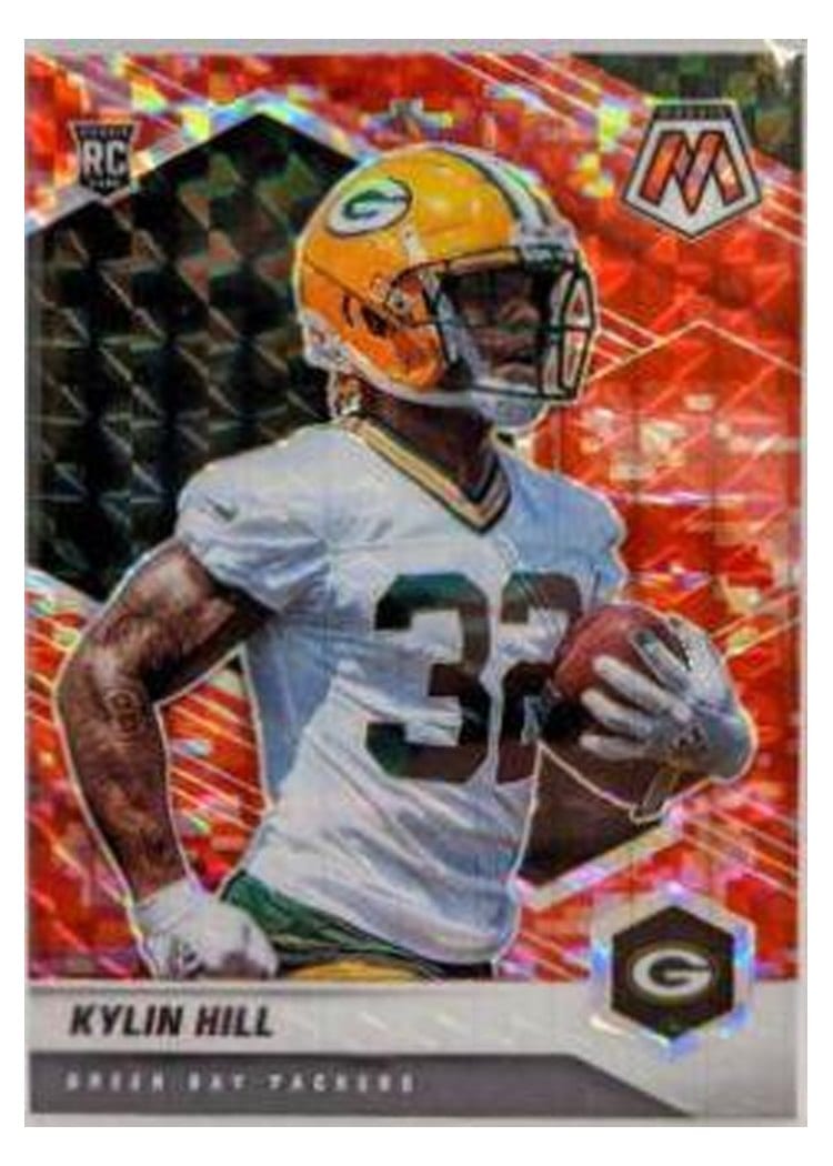 2021 Panini Mosaic Base Set Kylin Hill #374 card