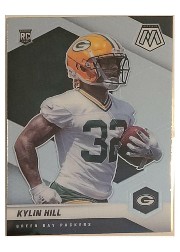 2021 Panini Mosaic Base Set Kylin Hill #374 card