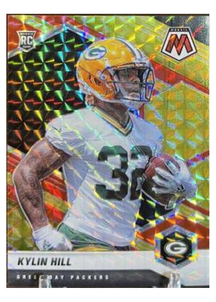 2021 Panini Mosaic Base Set Kylin Hill #374 card