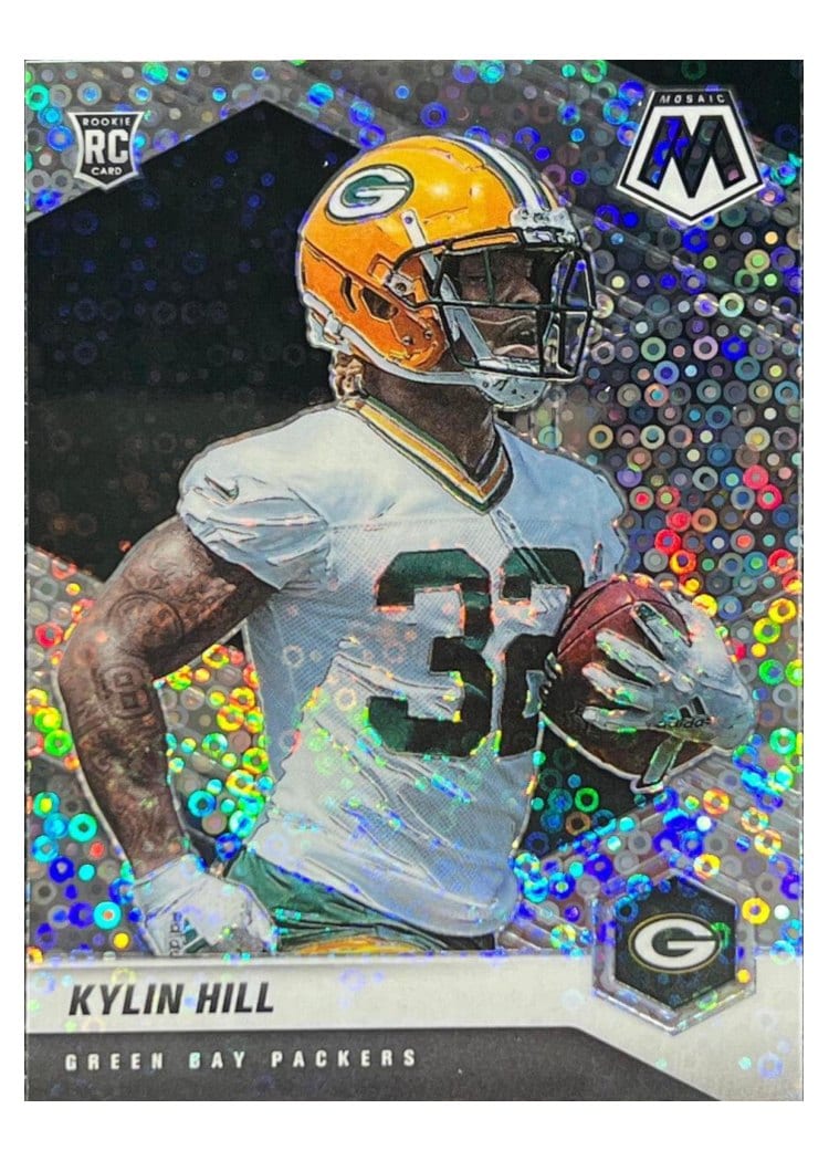 2021 Panini Mosaic Base Set Kylin Hill #374 card