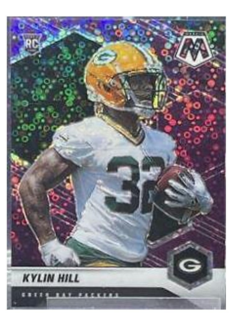 2021 Panini Mosaic Base Set Kylin Hill #374 card