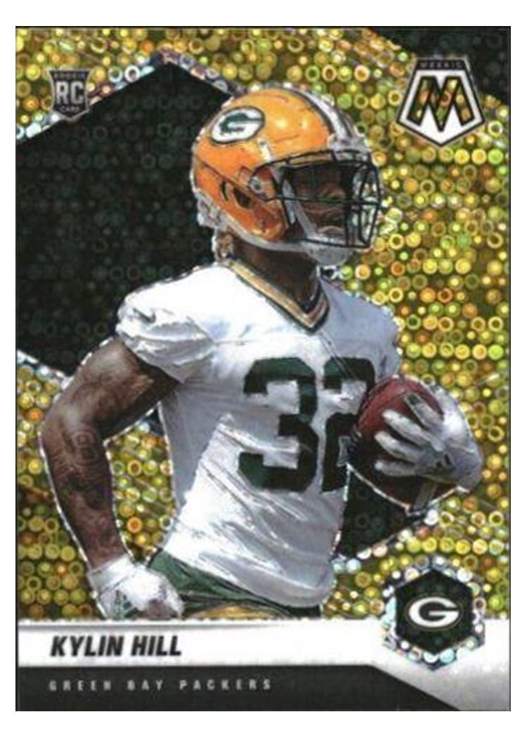 2021 Panini Mosaic Base Set Kylin Hill #374 card
