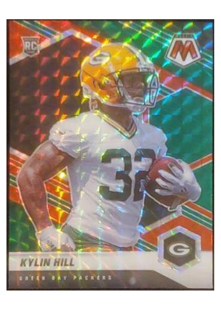 2021 Panini Mosaic Base Set Kylin Hill #374 card