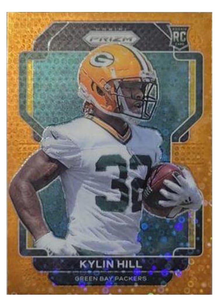 2021 Panini Prizm Base Set Kylin Hill #403 card