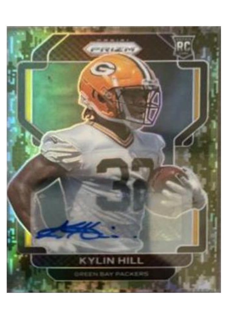 2021 Panini Prizm Base Set Kylin Hill #403 card
