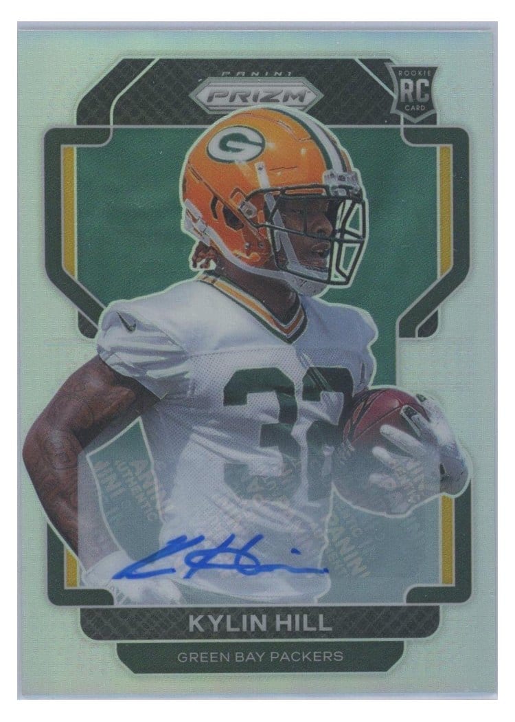 2021 Panini Prizm Base Set Kylin Hill #403 card