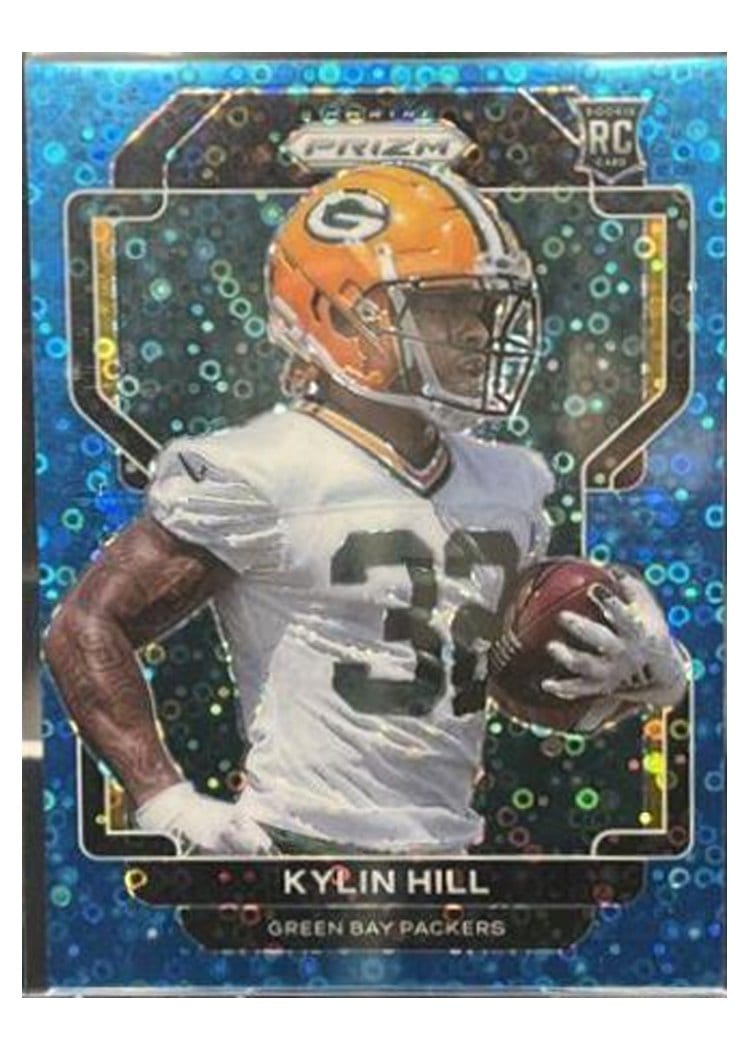 2021 Panini Prizm Base Set Kylin Hill #403 card