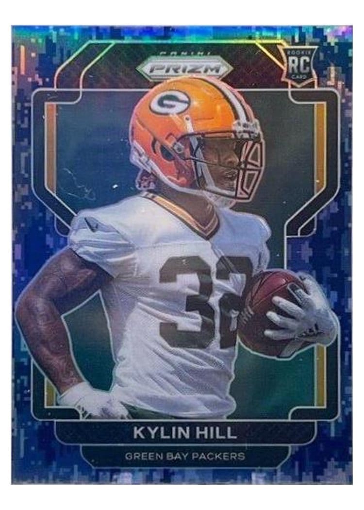 2021 Panini Prizm Base Set Kylin Hill #403 card