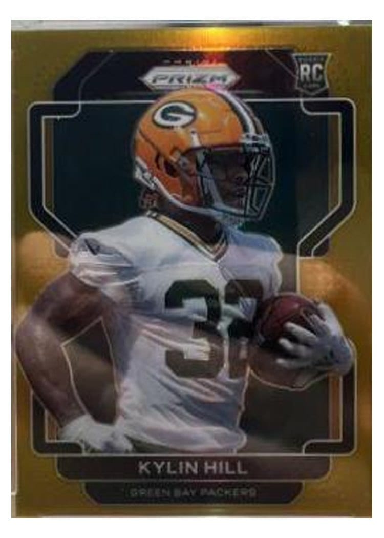 2021 Panini Prizm Base Set Kylin Hill #403 card