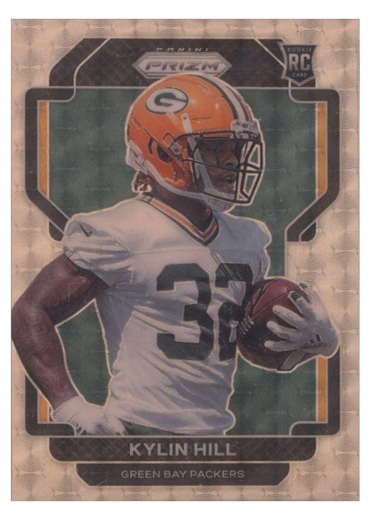 2021 Panini Prizm Base Set Kylin Hill #403 card