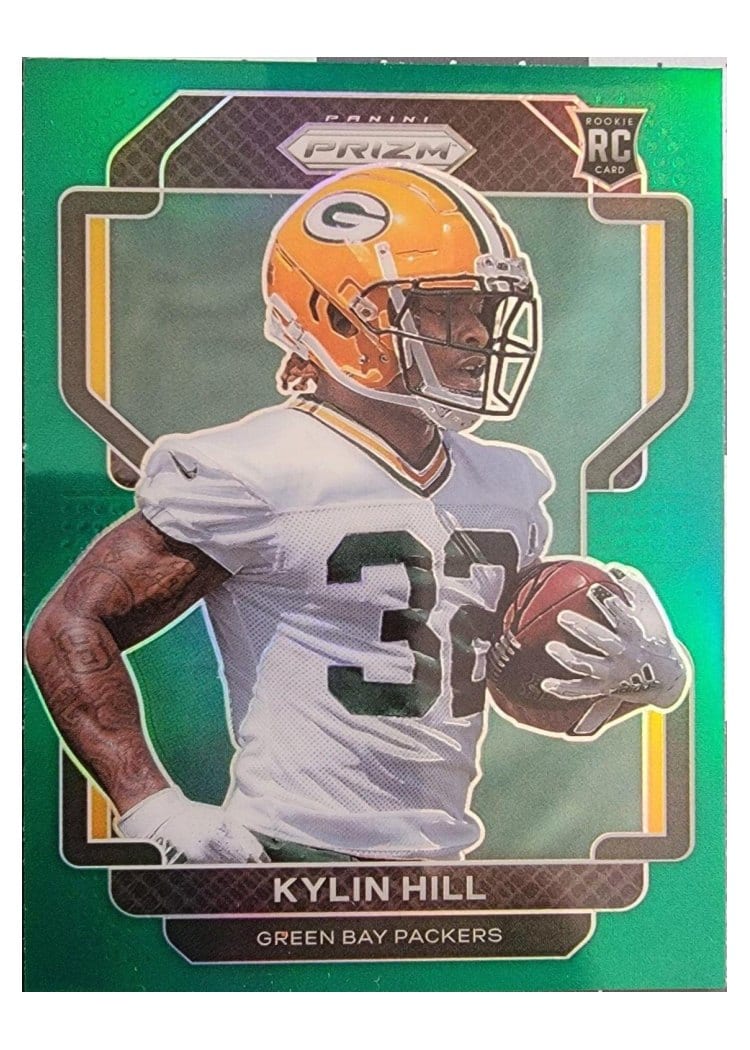 2021 Panini Prizm Base Set Kylin Hill #403 card