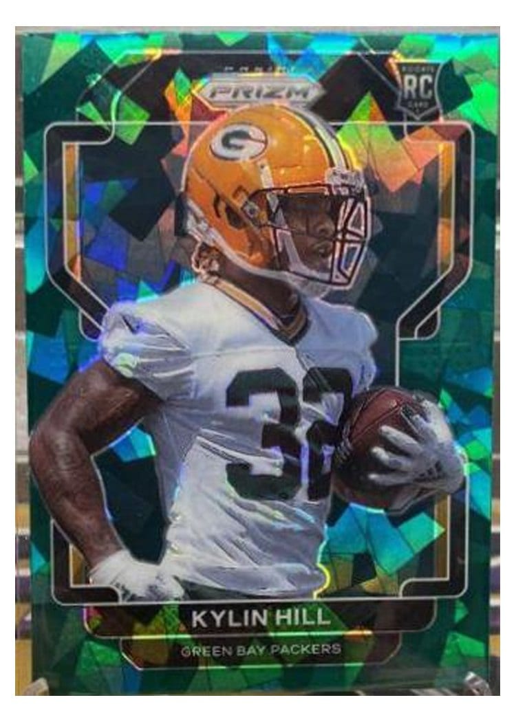 2021 Panini Prizm Base Set Kylin Hill #403 card