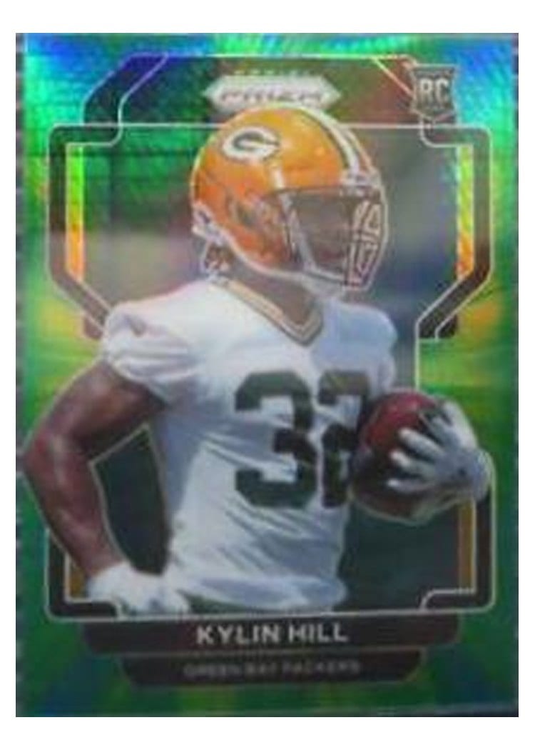 2021 Panini Prizm Base Set Kylin Hill #403 card