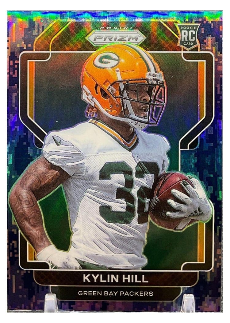 2021 Panini Prizm Base Set Kylin Hill #403 card
