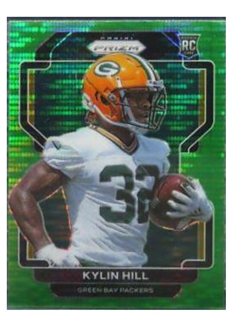 2021 Panini Prizm Base Set Kylin Hill #403 card