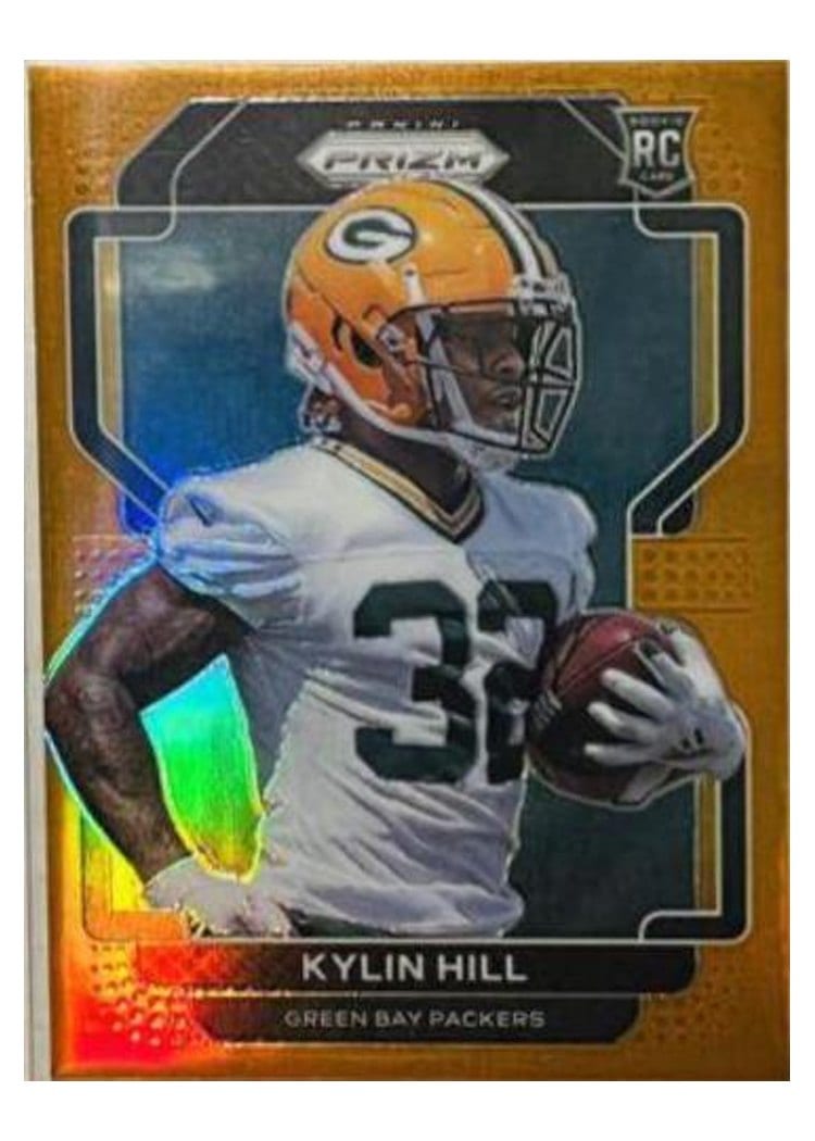 2021 Panini Prizm Base Set Kylin Hill #403 card