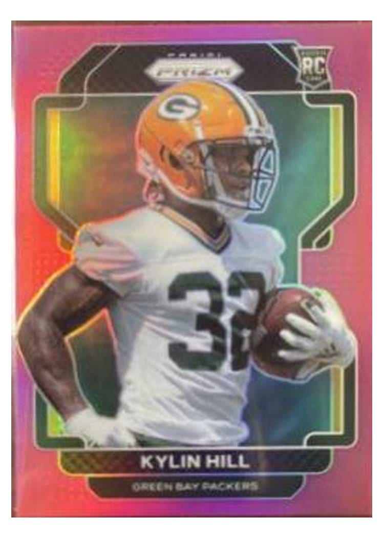 2021 Panini Prizm Base Set Kylin Hill #403 card