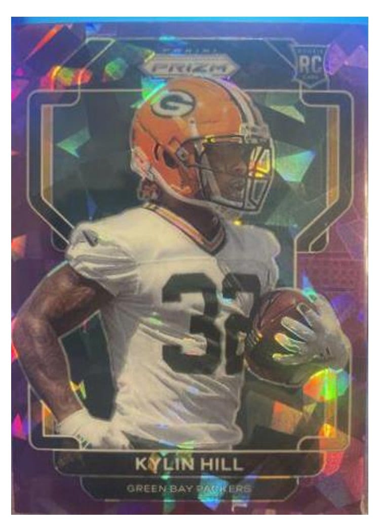 2021 Panini Prizm Base Set Kylin Hill #403 card