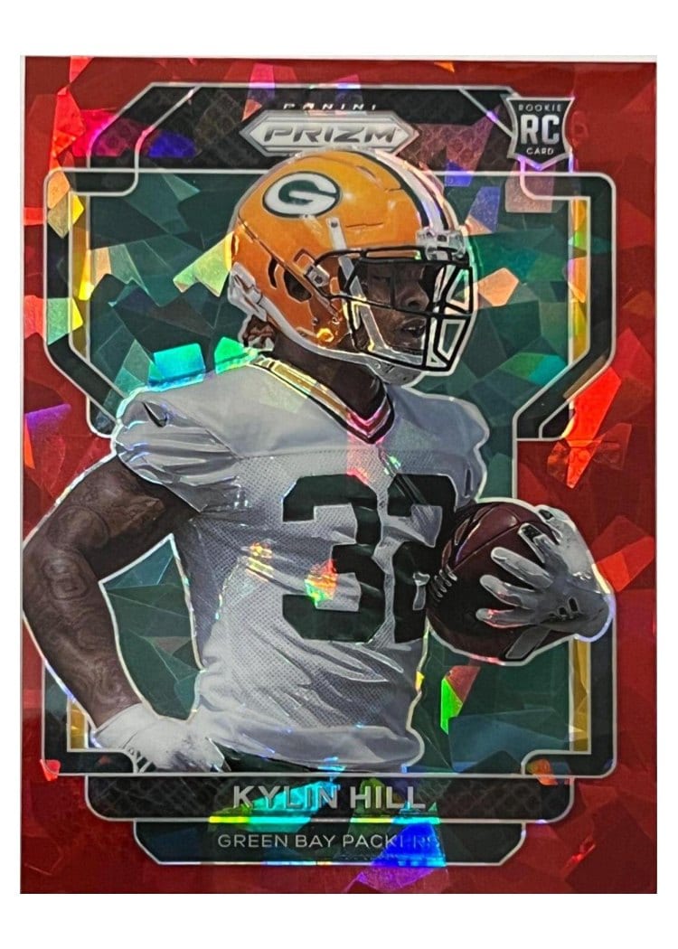 2021 Panini Prizm Base Set Kylin Hill #403 card
